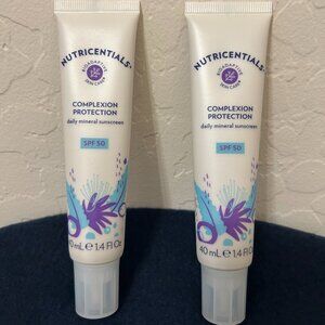 2 pk Nuskin Nutricentials Complexion Protection SPF 50 - Mineral Sunscreen